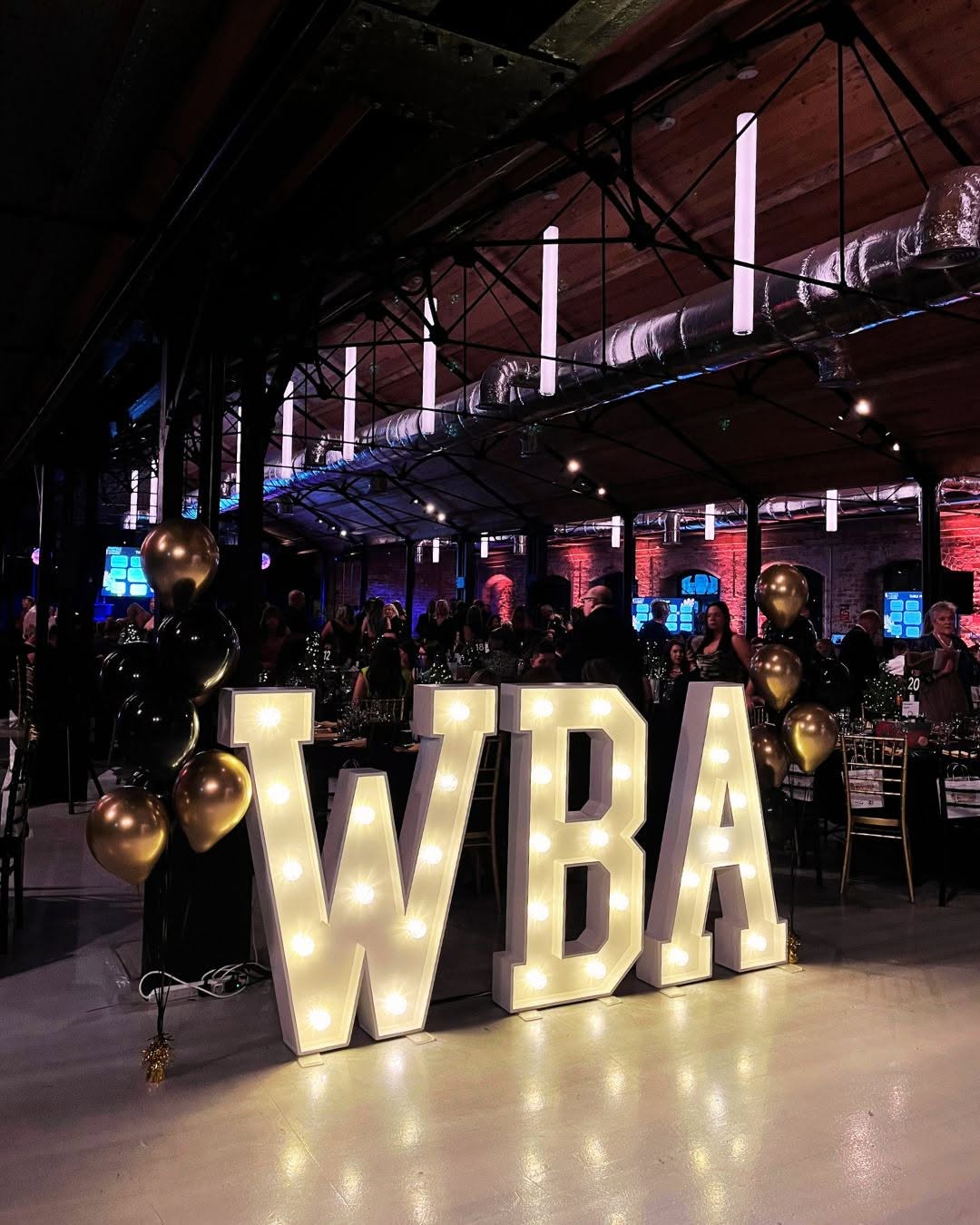 Guests seated for the Wakefield Business Awards in The Carding Shed